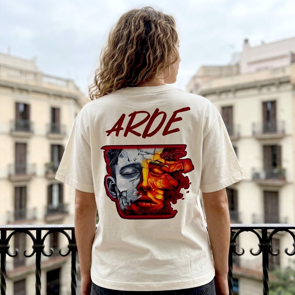 laiamarita-arde-camiseta-unisex-color-egret-algodon-organico-marca-modelo-mujer