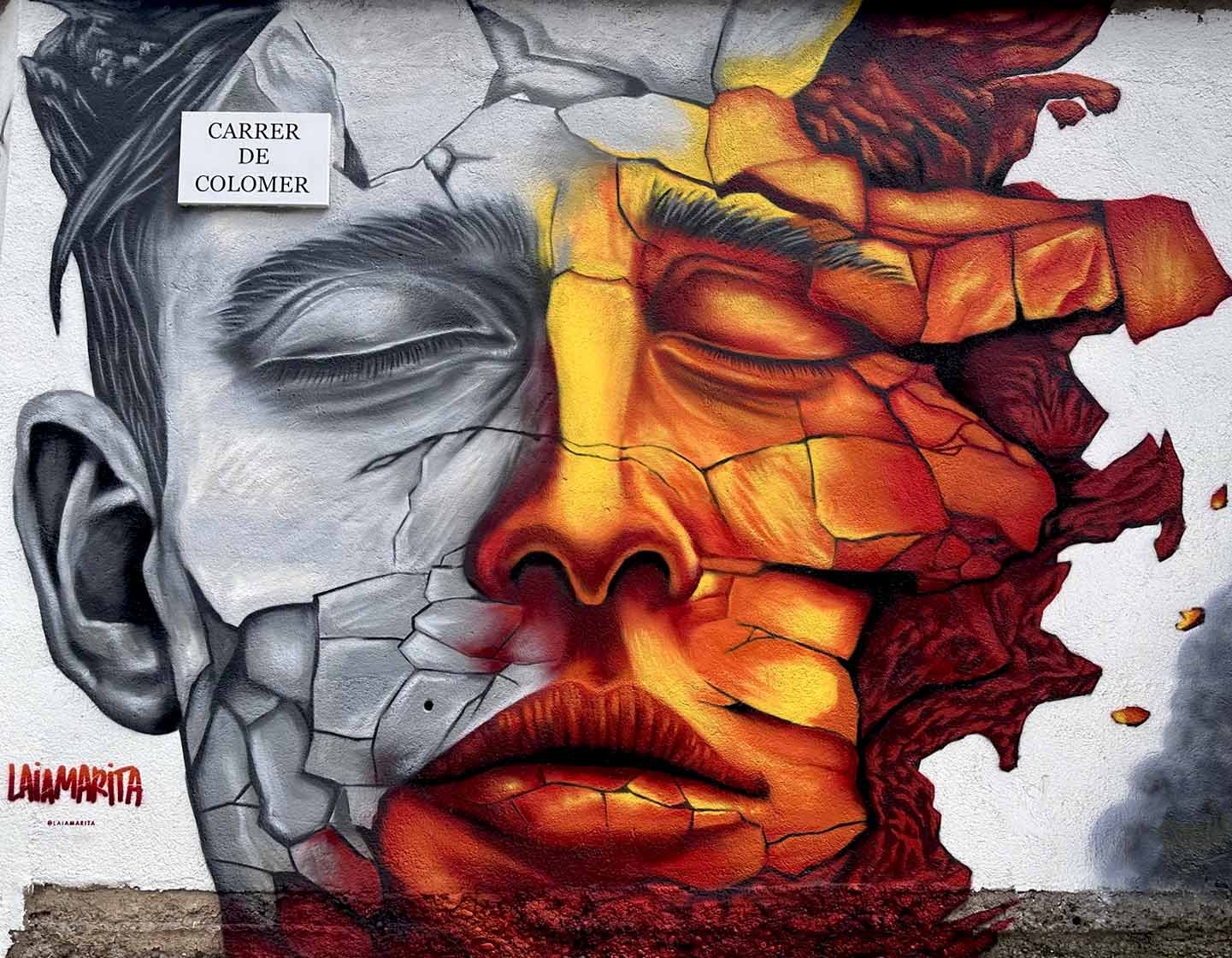 laiamarita-mural-fuego-en-llamas-arte-contemporaneo-espacio-urbano-marca-personal