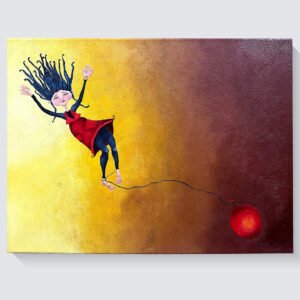 laia-amarita-ilustracion-pintura-acrilico-oleo-cuadro-obra-original-lucha-arte-barcelona
